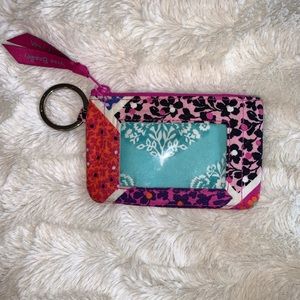 Vera Bradley zip ID wallet